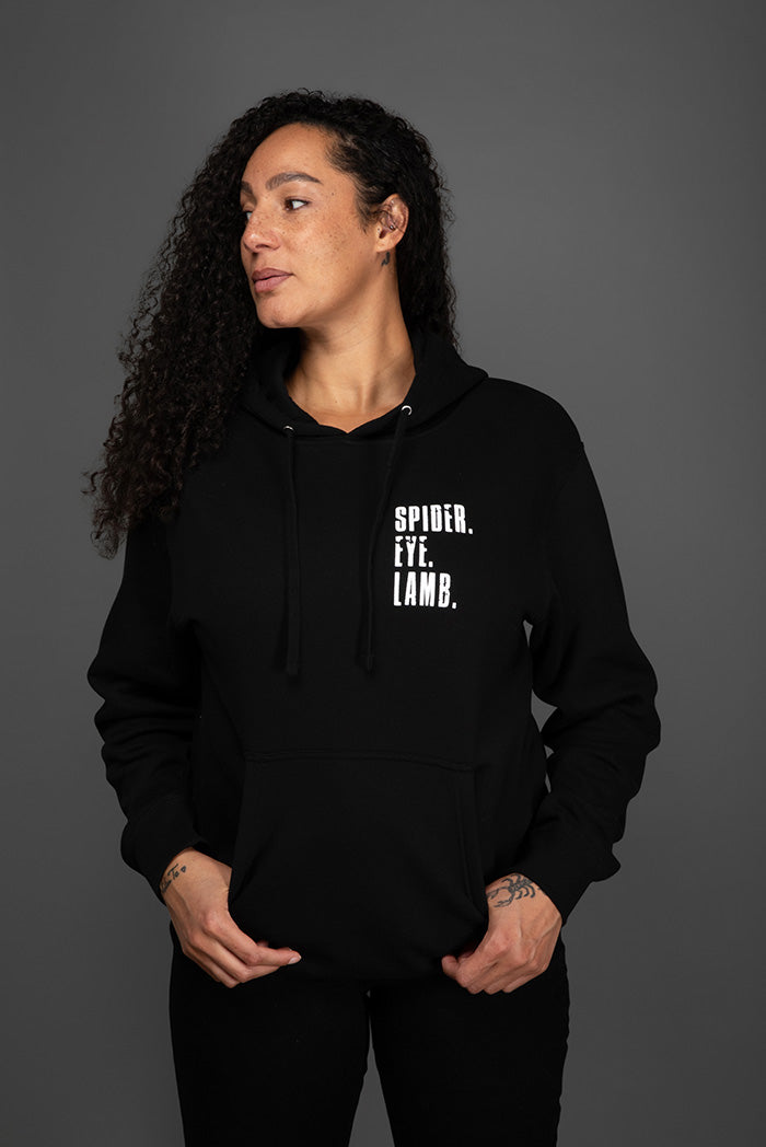Spider Eye Lamb Activation Phrase Unisex Hoodie