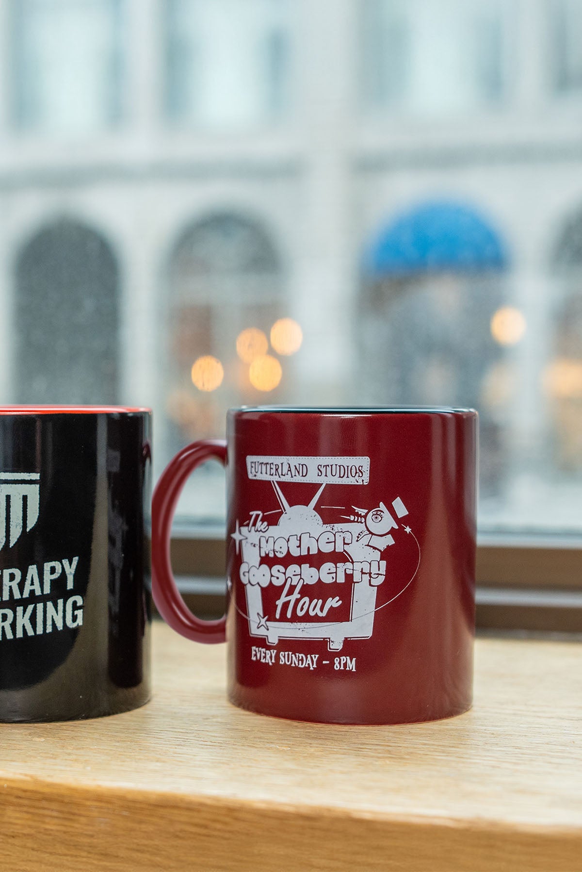 Tasse "Mother Gooseberry Hour Show"