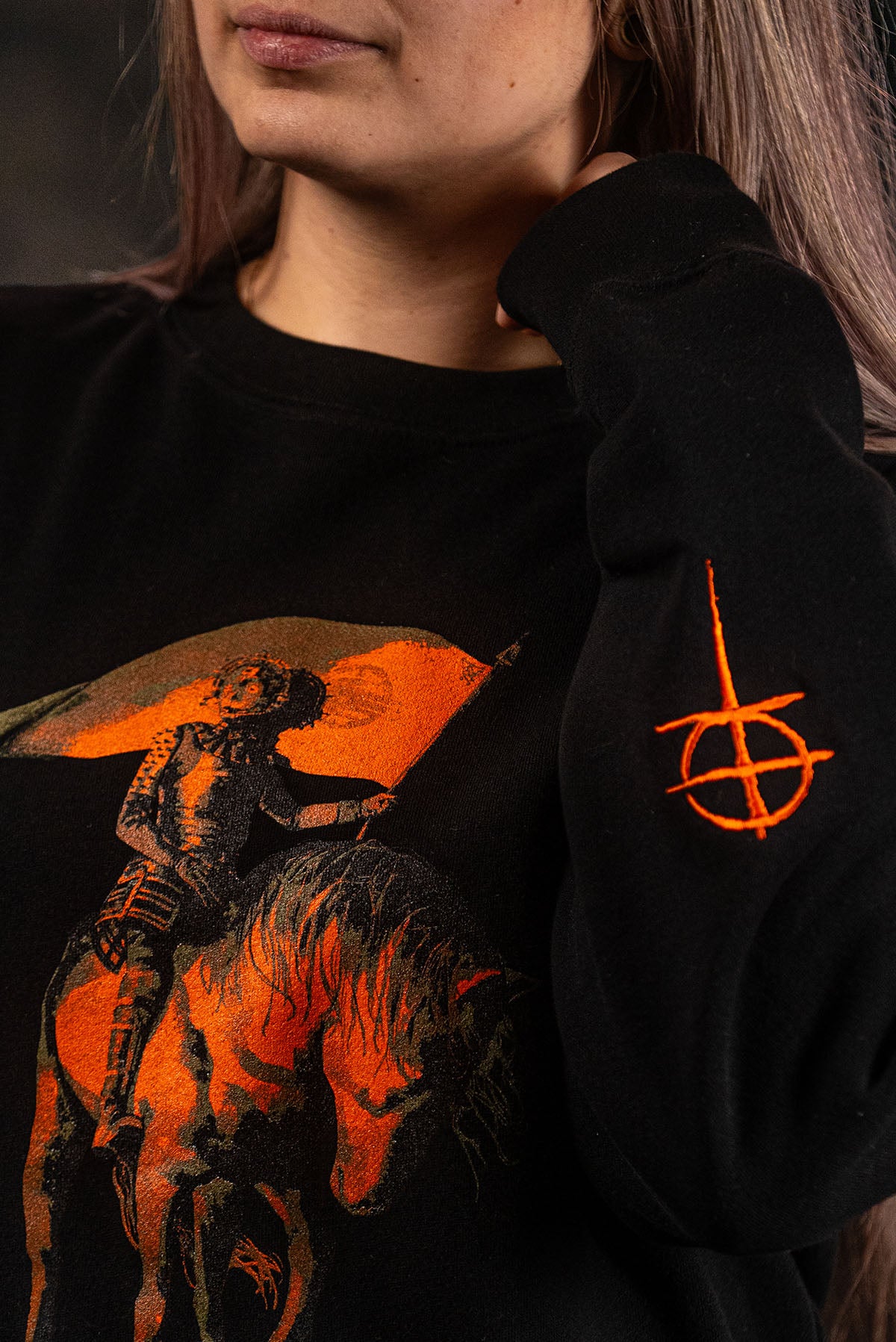 Project Messiah Embroidery Crewneck