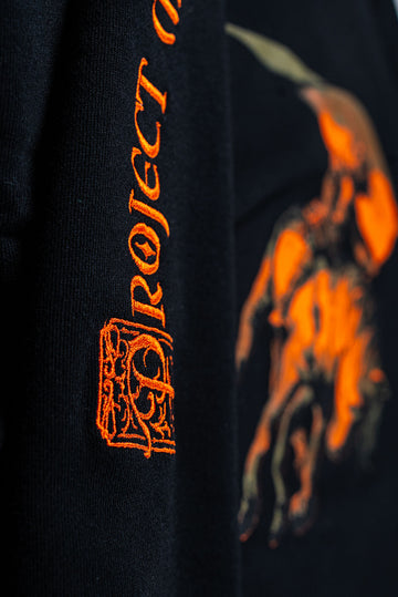 Pull à col rond brodé unisexe Project Messiah