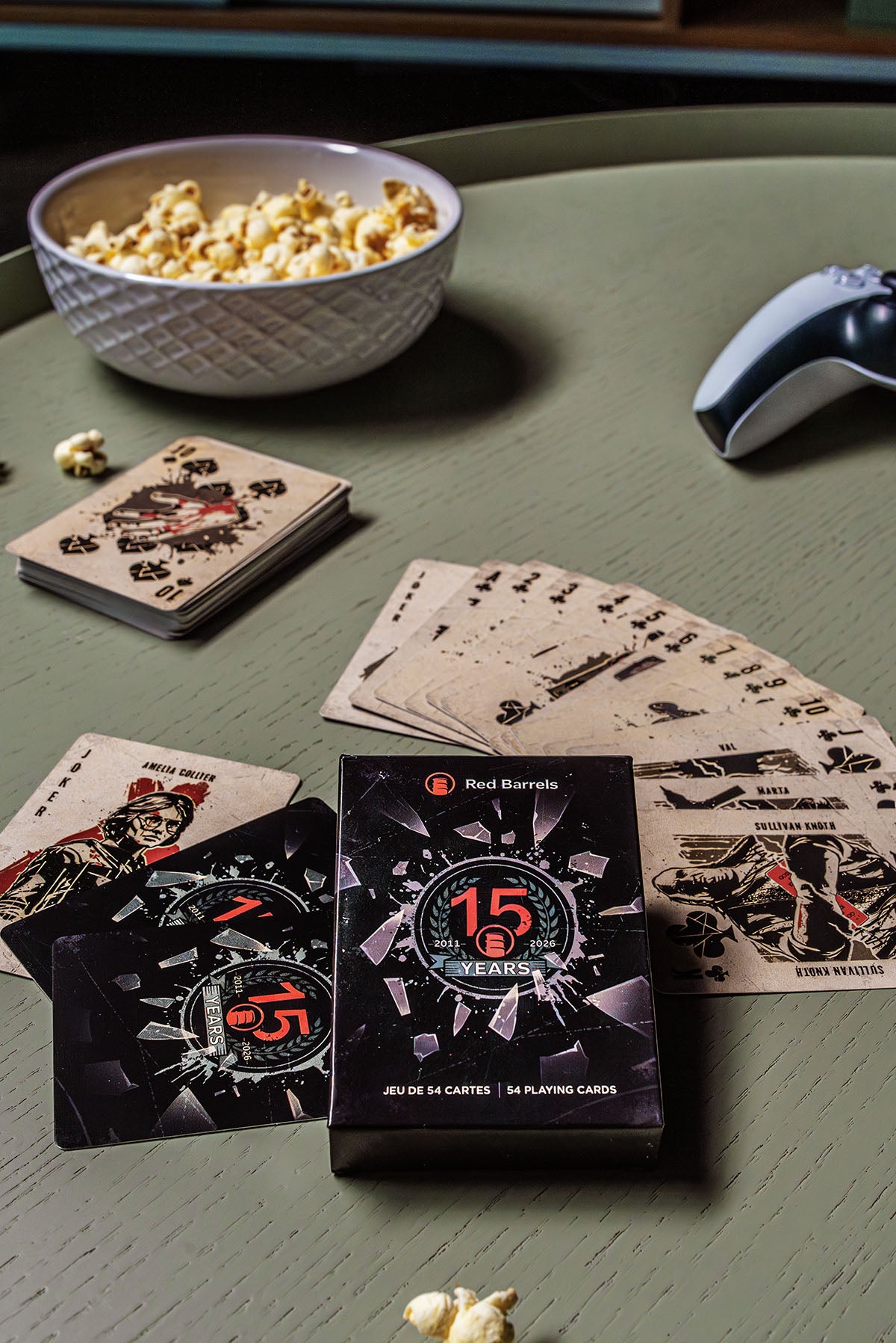 Red Barrels 15-Year Anniversary Playing Cards
