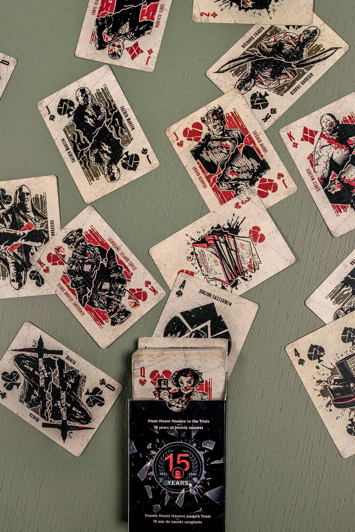 Red Barrels 15-Year Anniversary Playing Cards