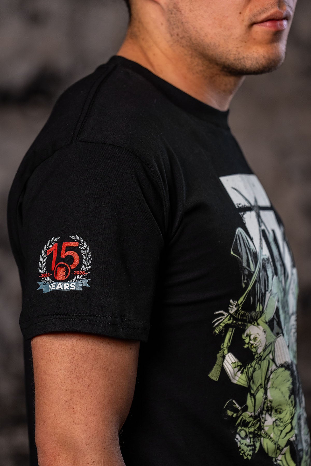 T-Shirt Red Barrels 15e anniversaire 