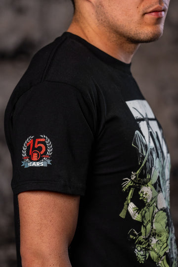 T-Shirt Red Barrels 15e anniversaire 