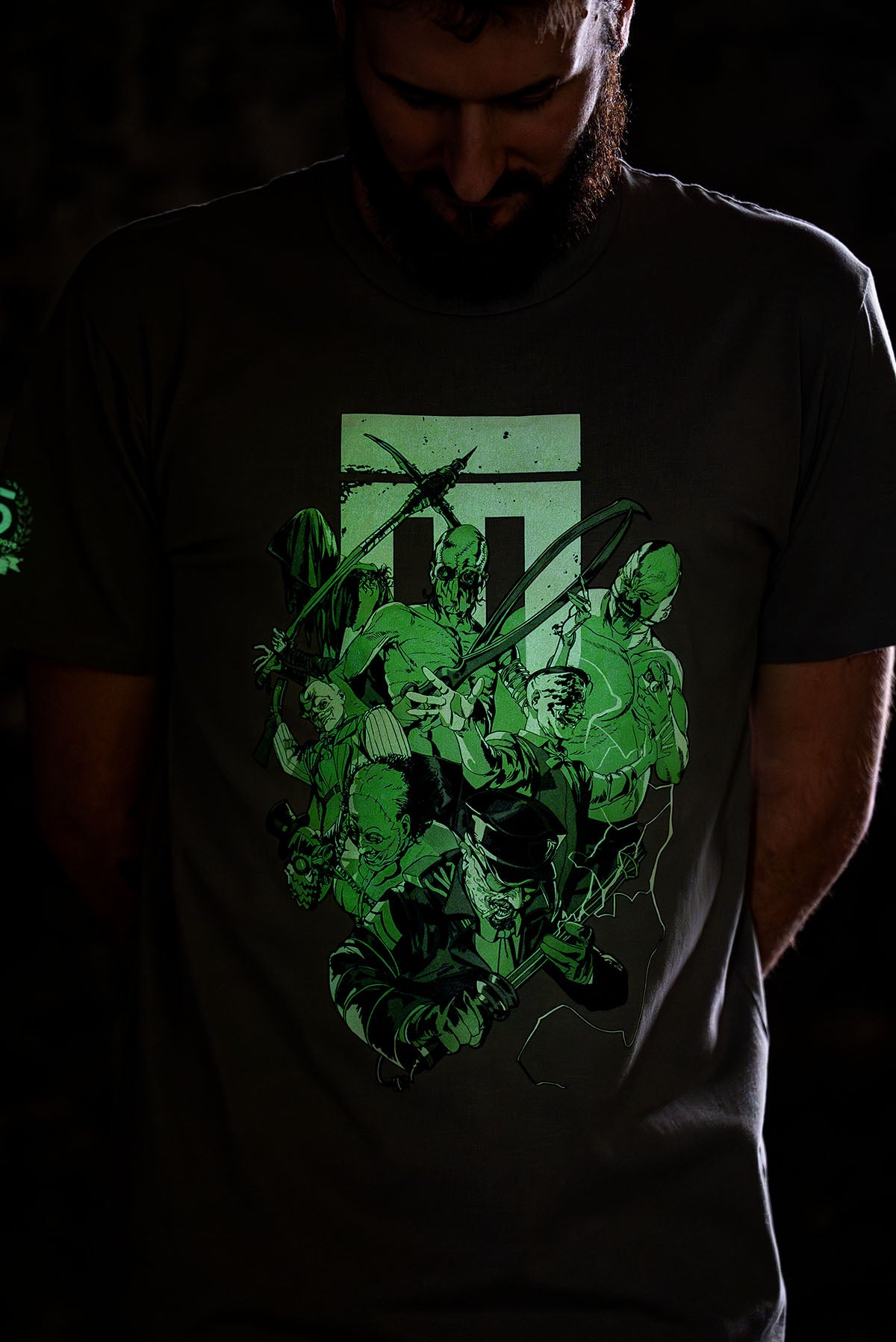 T-shirt Red Barrels 15e anniversaire - Phosphorescent 