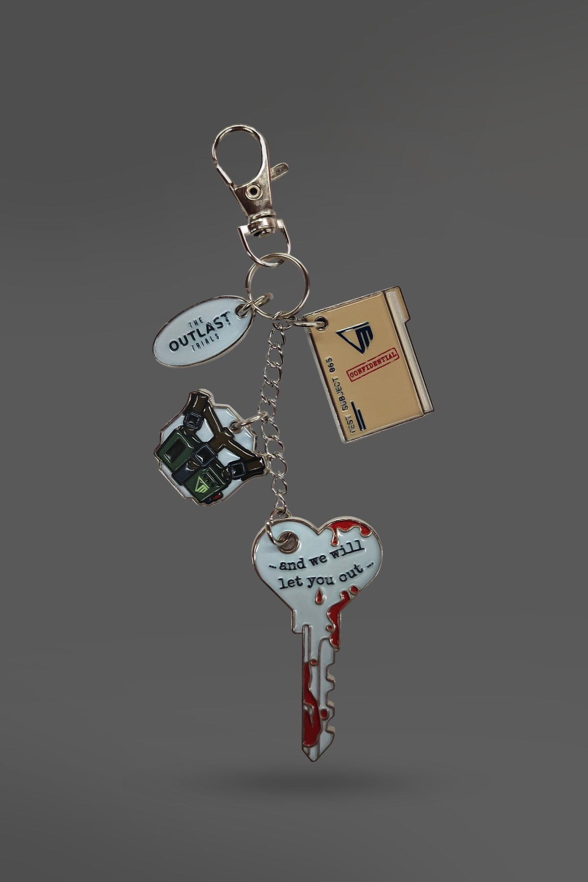 "And we will let you out" Keychain
