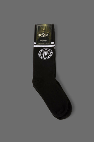 Chaussettes Blanc sur Noir Murkoff